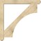 Ekena Millwork Westlake Craftsman Rough Sawn Bracket w/ Offset Brace, Douglas Fir, 6"W x 44"D x 44"H BKT0604X44X44WTL04RDF - alternate 4